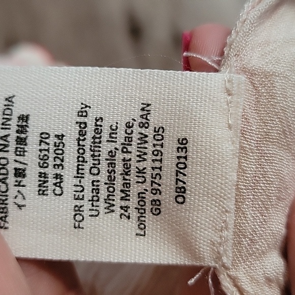 Free People Size Small Wind Willow Long Sleeve Minidress - Picture 7 of 8